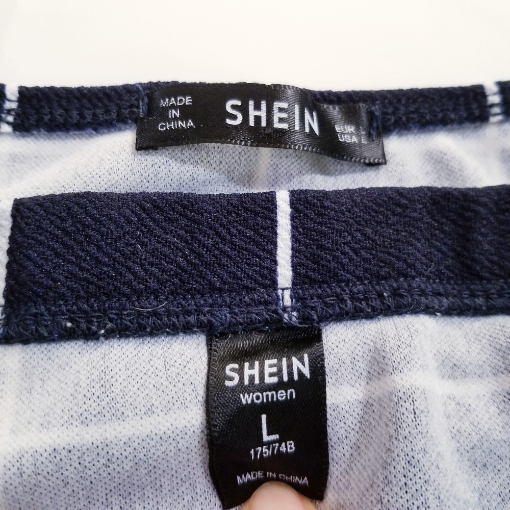 SHEIN Plaid 2 Set Crop Set & Skirt Large - Picture 11 of 14